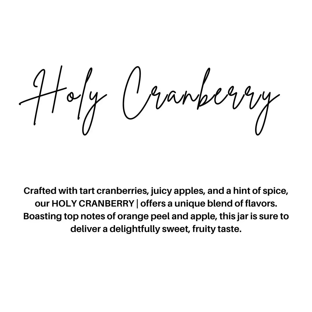 Holy Cranberry Candle 8oz - Cenkhaber