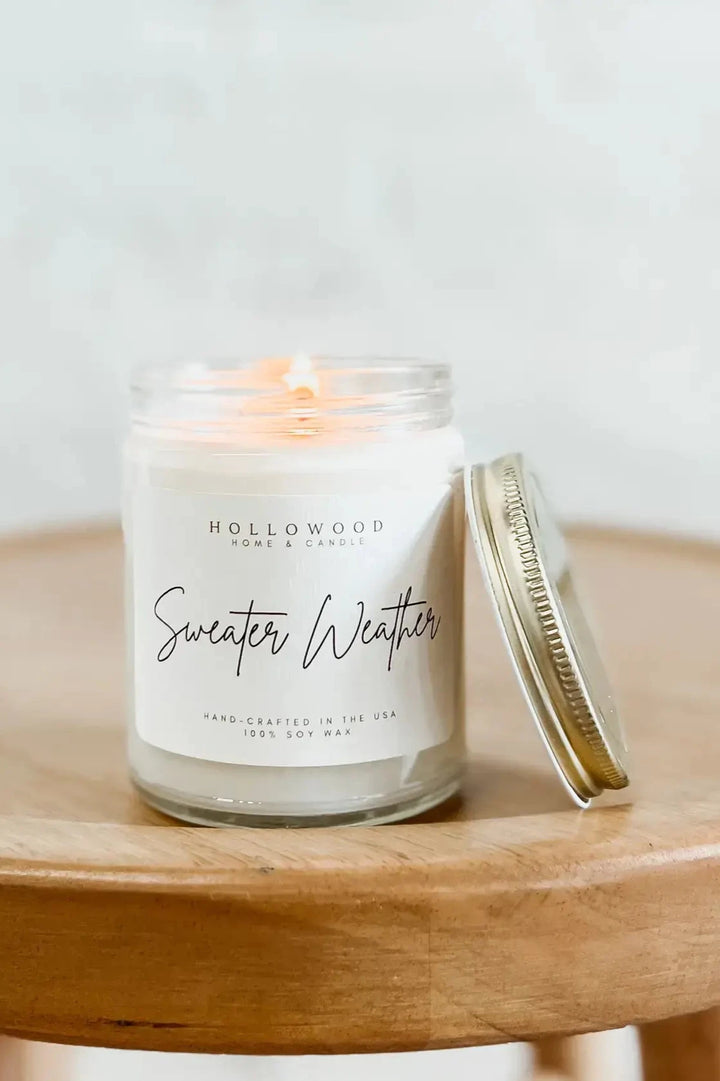 Sweater Weather Candle 8oz - Cenkhaber