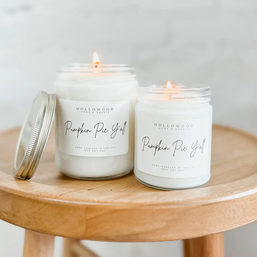 Pumpkin Pie Y'all Candle 13oz - Cenkhaber